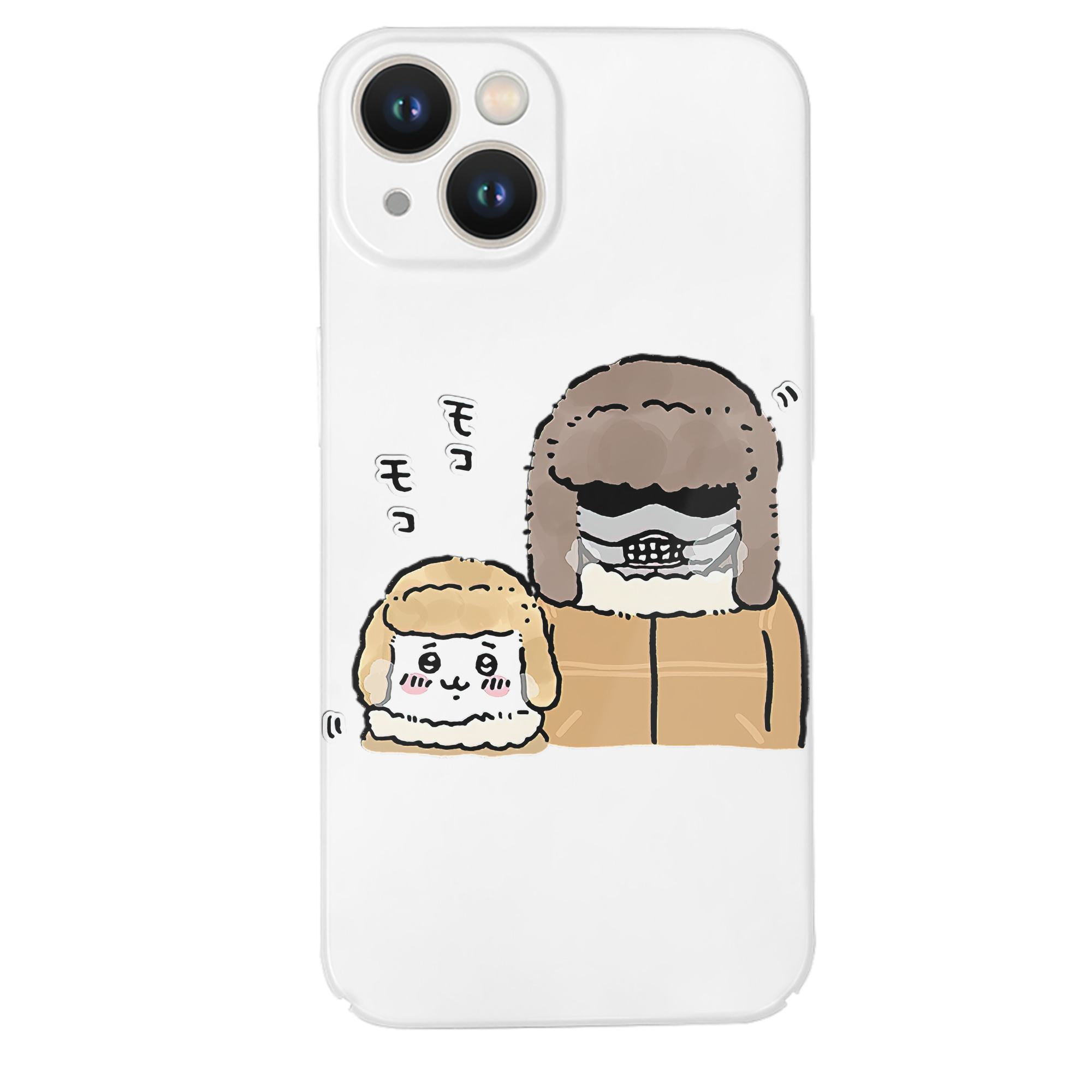 （画像用） ちいかわ 労働の鎧さん Chii-kawa Mr. Armor of Labor 【iPhone 14シリーズ対応】ハードケース